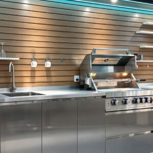 304 stainless steel outdoor kitchen cabinet