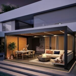 Integrated with Outdoor Kitchen Projects