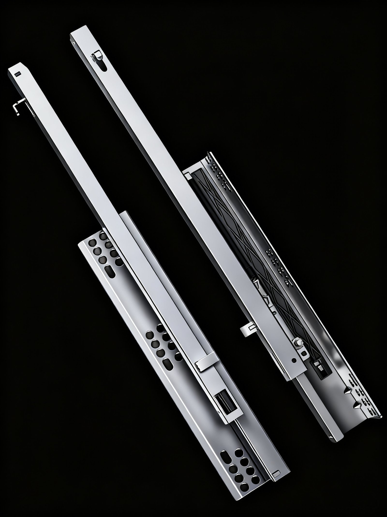 Drawer Rails-Concealed Slides