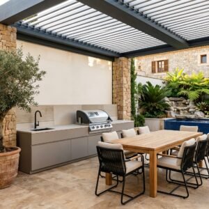 Complete Kitchen Project with Outdoor Extension