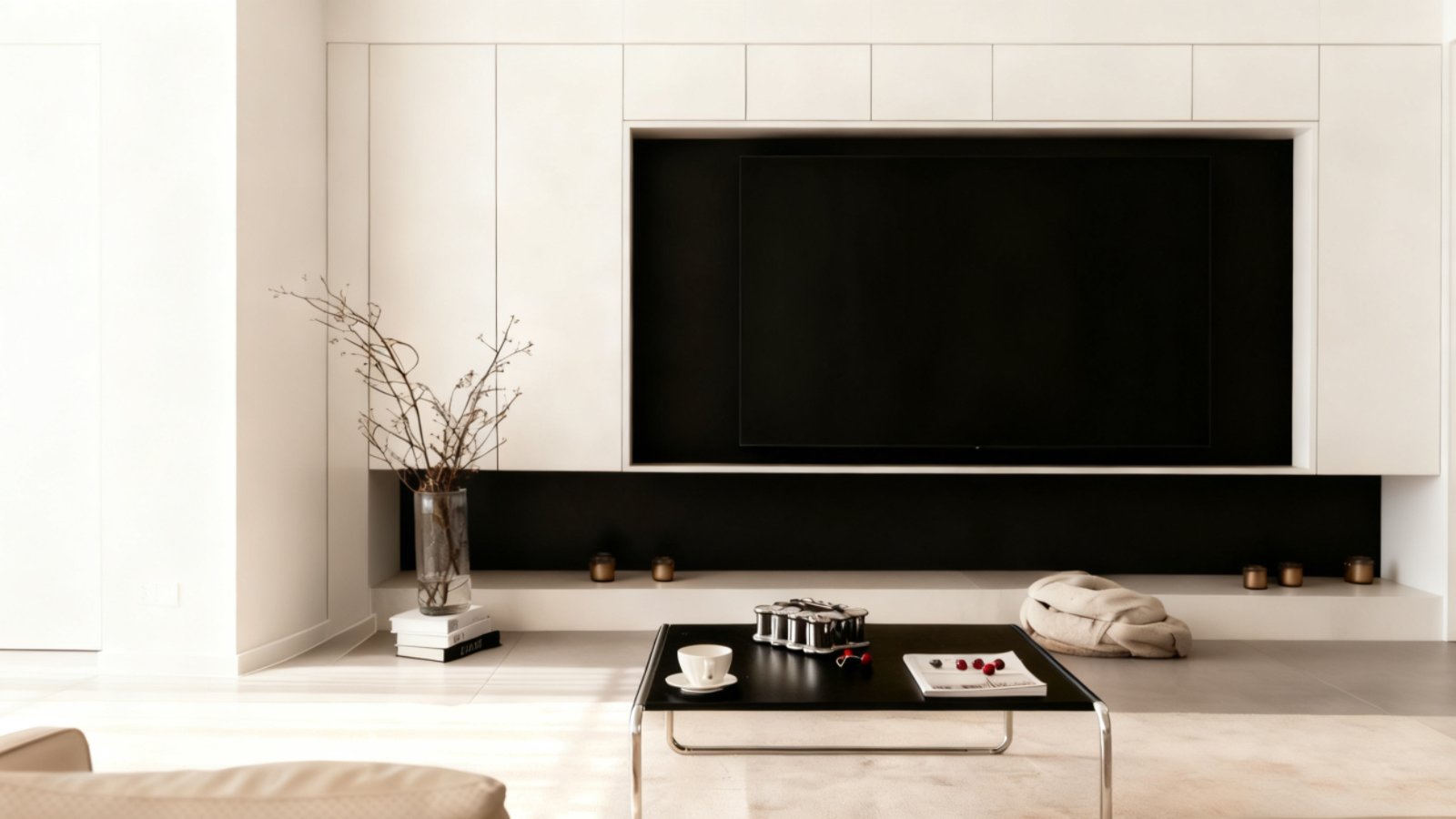 Stylish living room styled with 2026 trend furniture pieces and natural lighting