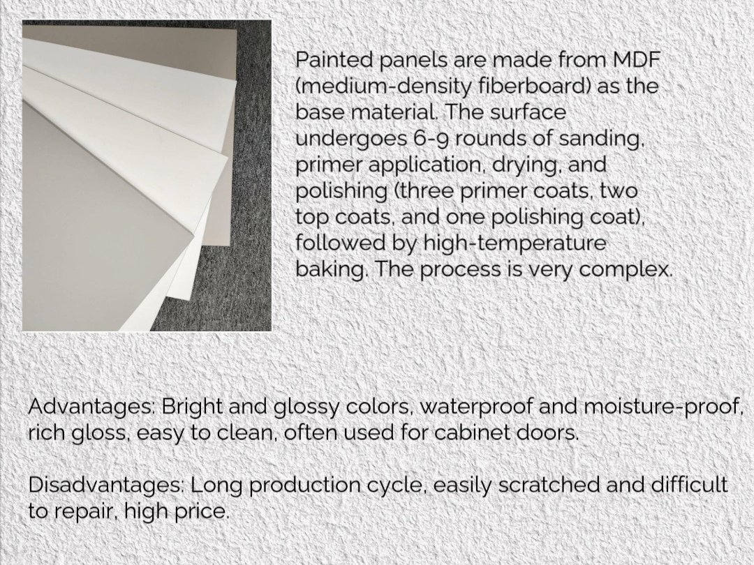 painted lacquer cabinet doors