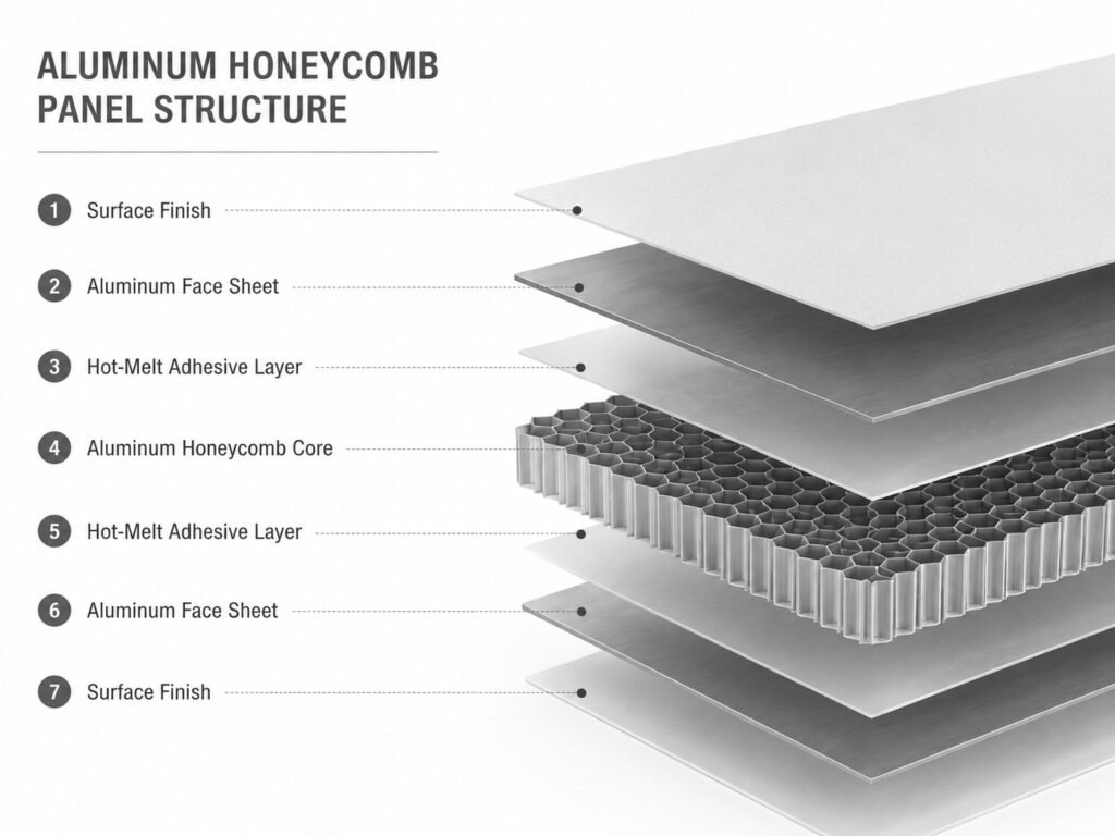 aluminum honeycomb panel
